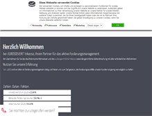 Tablet Screenshot of eurosolvent.de